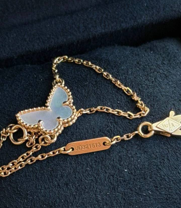 Браслет Van Cleef с перламутром